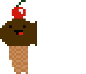 chocolate icecream cone derp