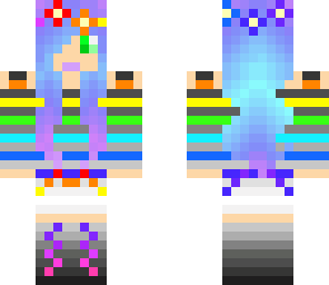 rainbow girl