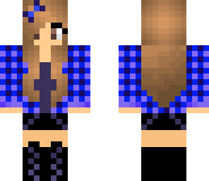 plaid girl