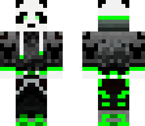 fixed green panda