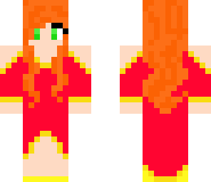 red dress girl