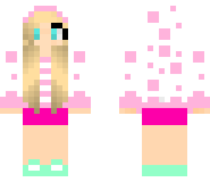 pink cake girl