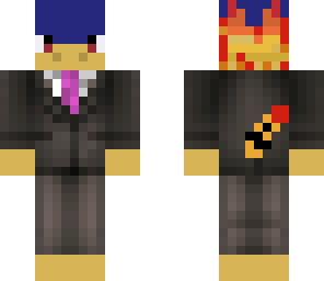 typhlosion in a suit