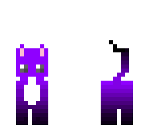 orig**** - purple cat