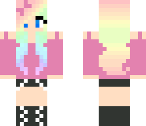 rainbow girl