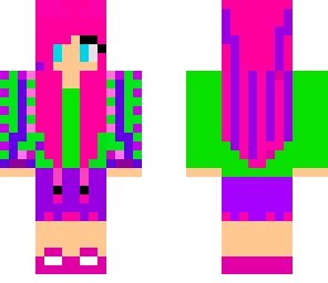 scarlett's skin pink girl 2