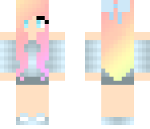 cute girl skin 'edited a little'