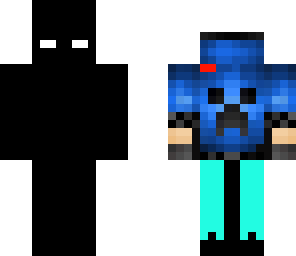 half enderman and human