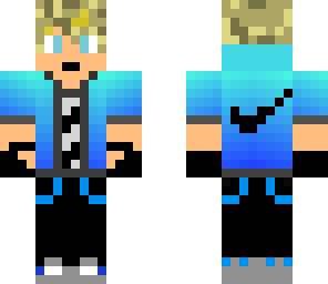 blonde blue nike hoody