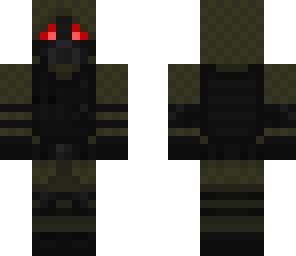 red eyed gas mask skin