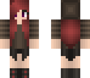 red head goth