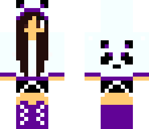 edited purple panda