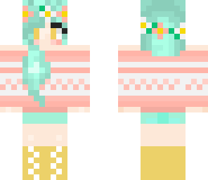 edit floral girl