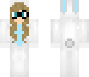 bunny onesie with glasses