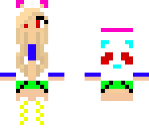 colorful panda