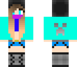 cute creeper girl