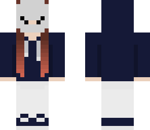 masked girl