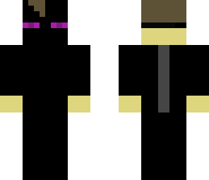 guy in enderman suit