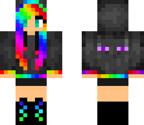rainbow ender girl