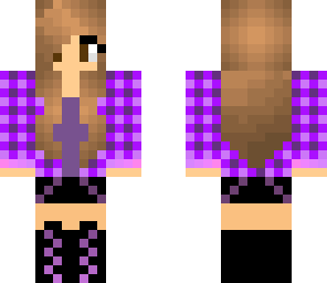 plaid girl