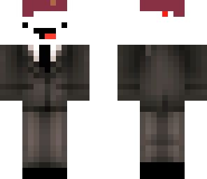 cake in suit with hat