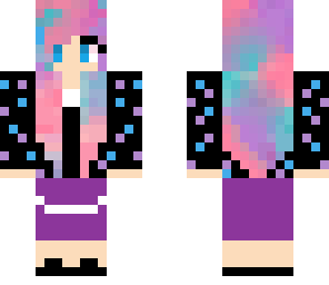 cotton candy girl edit
