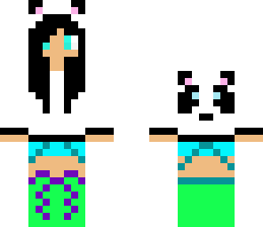 pretty panda girl