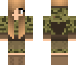 camo girl with mickey