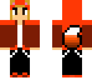 fall fox boy