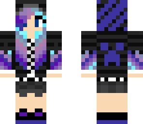 blue hair girl