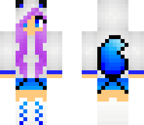 bluepurple wolfie