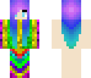 rainbow cute girl