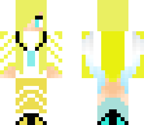 angel white and golden