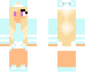 edited mint girl