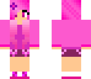 very pink girl