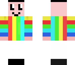 rainbow cute dude