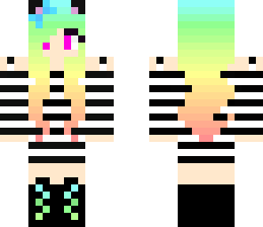 rainbow girl edit