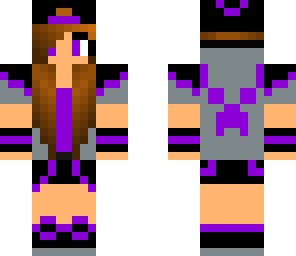 purple badass chick