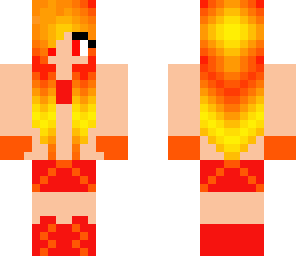 fire rock star girl