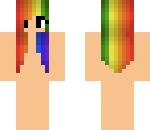 rainbow hair base