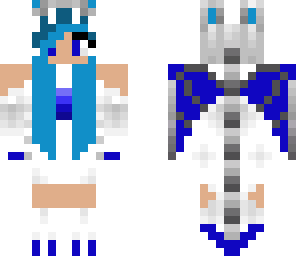 albino enrdragon girl