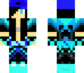 blue girl