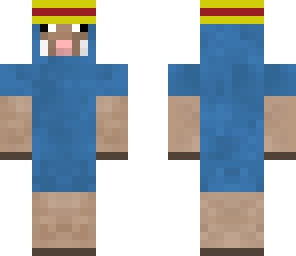 sheep w straw hat