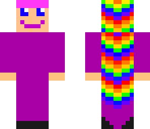 rainbow hair