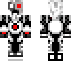 cyborg herobrine creeper