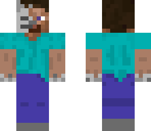 skeleton infected steve
