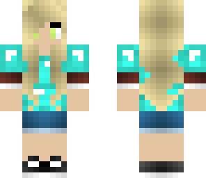 diamond chestplate girl