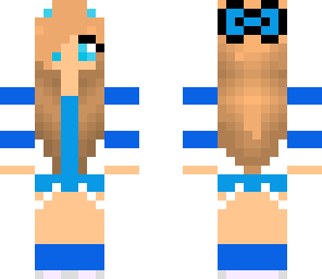 blue girl