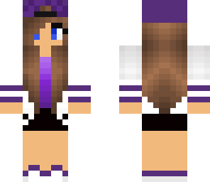 girld tomboy purple
