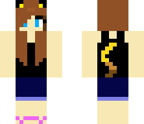 summer pikachu girl